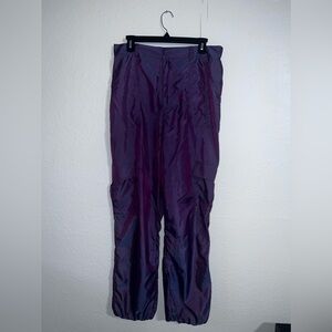 Wild Fable Woman’s Color Shifting Purple Parachute Pants